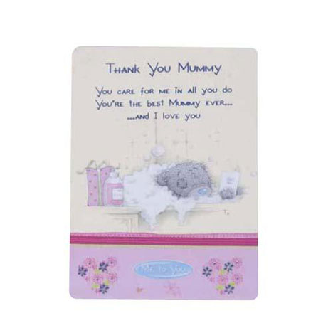 Thank You Mummy Me to You Bear Friendship Card £1.25